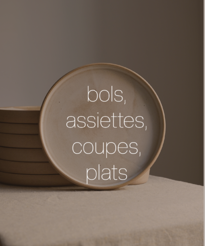 Bols, plats, assiettes