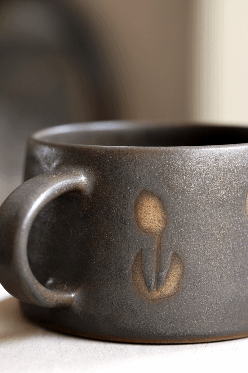 Mug toffee et chocolat - tulipes – Image 4