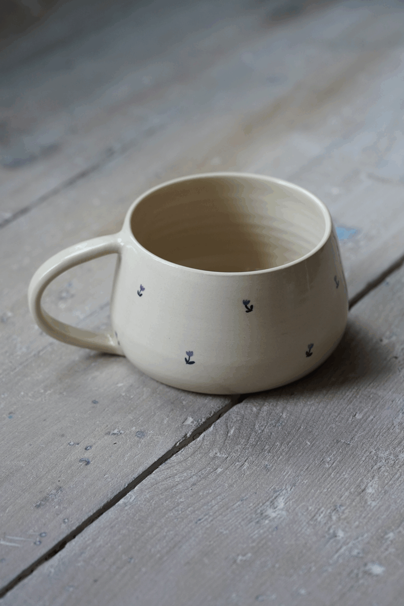 Gros mug tulipes violettes – Image 6