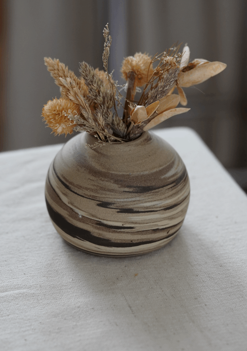 Mini vase brownie