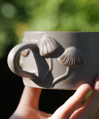 Mug champignons gris