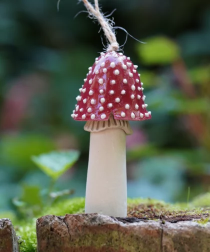 Champignon à suspendre - Albertine