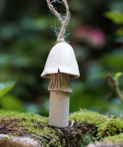Champignon à suspendre - Clochette