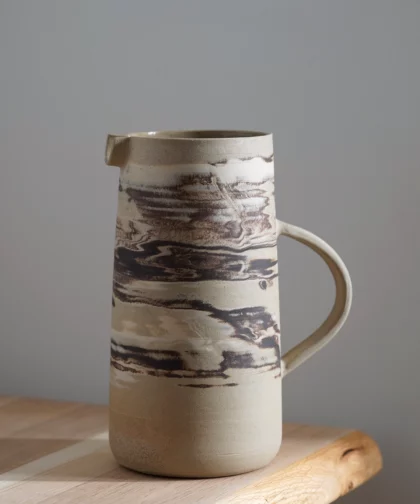 Cruche en terre mêlée brownie (bis)