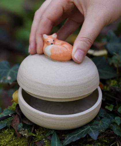 Grande boîte renard rêveur (collab Amypiou)