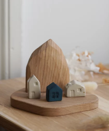 Coffret Abisko - collab Atmospheric Pillow x Alexandre Delvolta ébénisterie