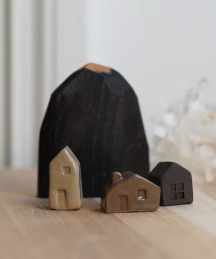 Coffret Forêt noire- collab Atmospheric Pillow x Alexandre Delvolta ébénisterie