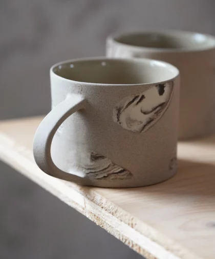 Mug incrustations brownie