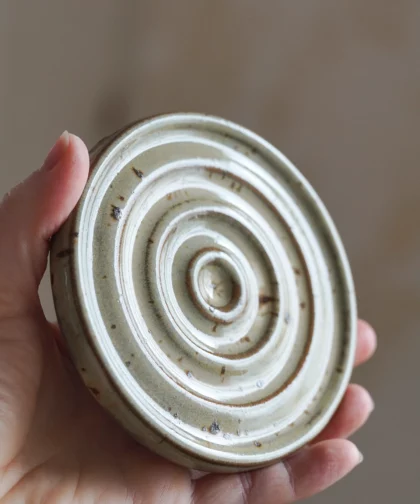 Porte-savon tout rond