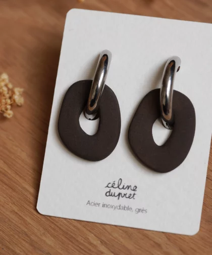 Boucles d'oreilles O