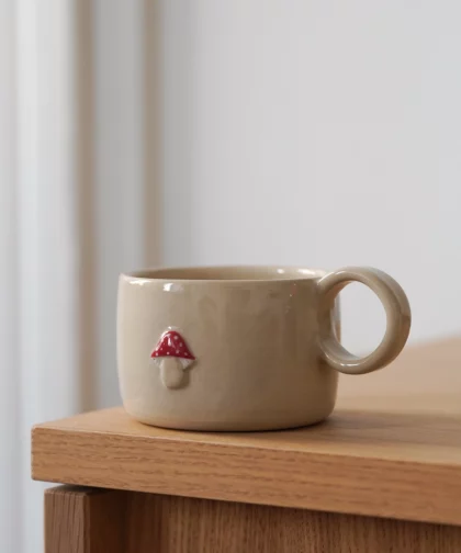 Tasse champi rouge