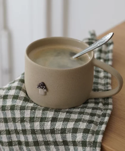 Mug champi marron