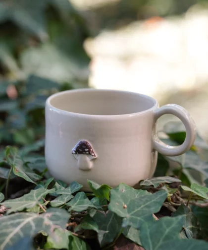 Tasse champi marron